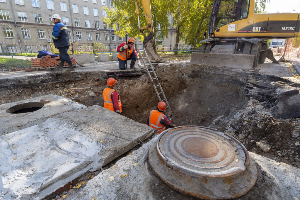 СГК продолжит реконструкцию тепломагистрали в правобережье Новосибирска
