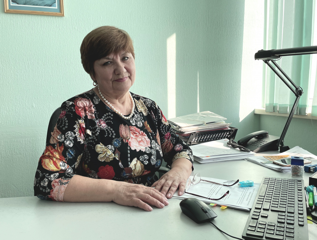 Любовь Баранцева, техник Заискитимского теплосетевого района теплотранспортного подразделения СГК в Кемерове