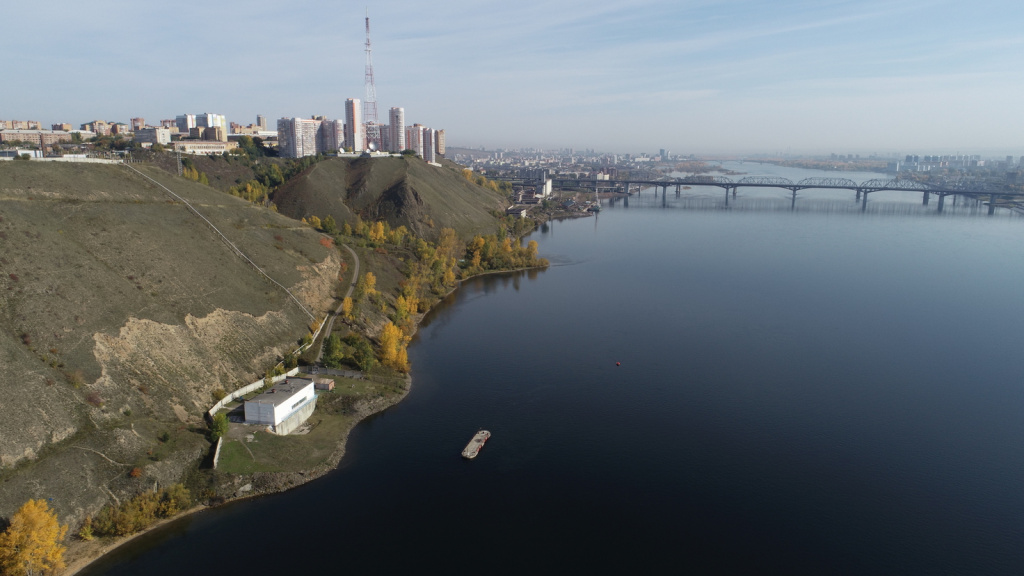 Водозабор «Гремячий лог» единственный в Красноярске, где воду добывают из русла р. Енисей