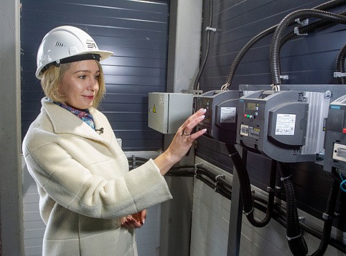 В Красноярске Екатерина Степина ввела в эксплуатацию тепловой пункт, который избавит микрорайон от проблем с отоплением